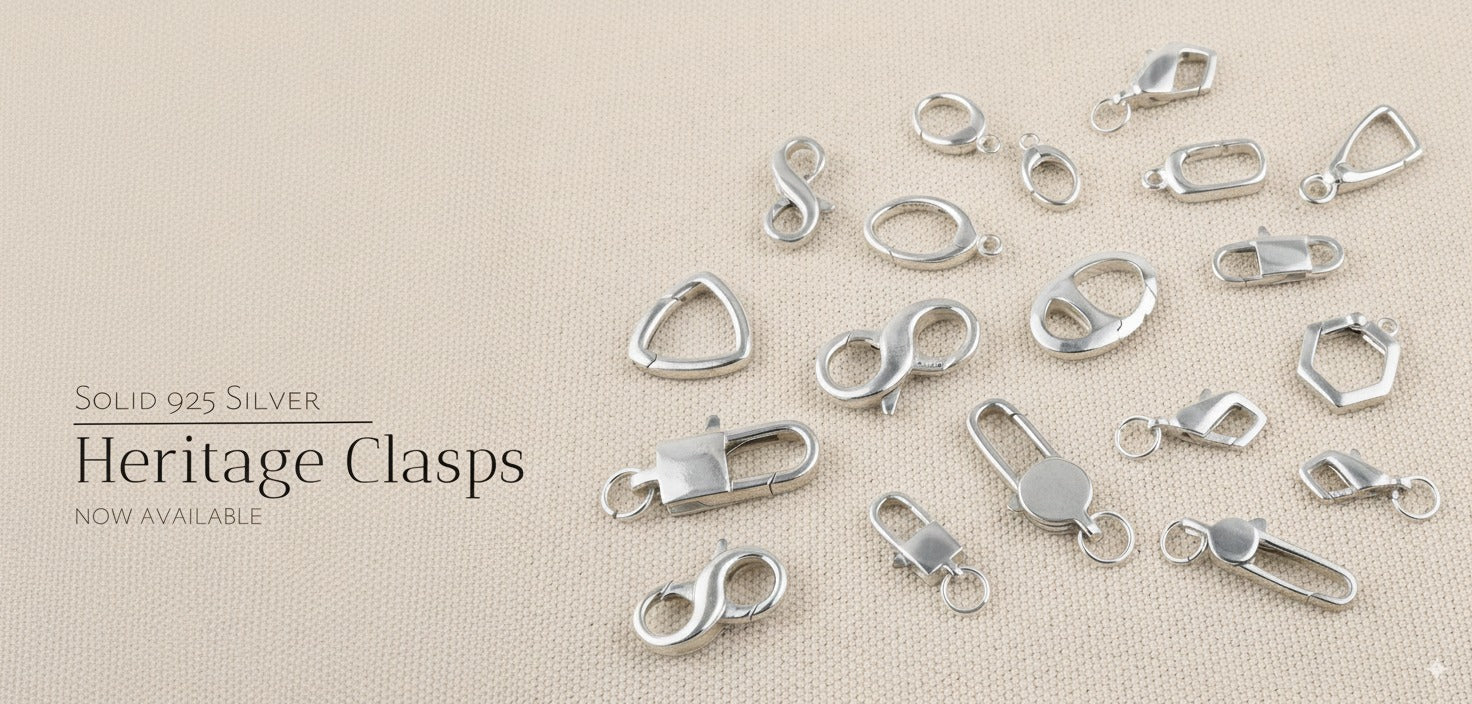 925 Sterling Silver Heritage Clasps