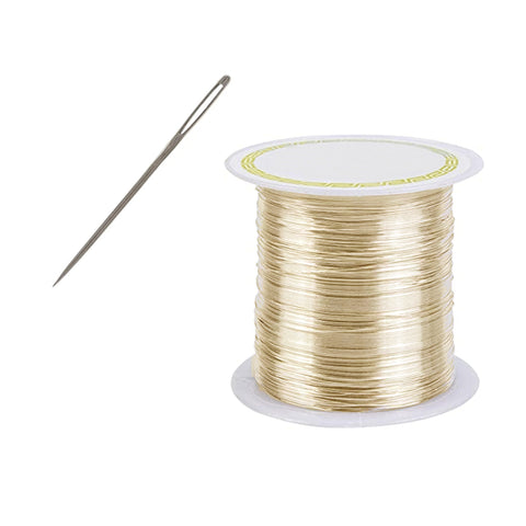 18ct Yellow Gold - Embroidery Thread