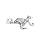 925 Sterling Silver - Kangaroo Connector Charm