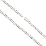 925 Sterling Silver - Figaro 1:1 - Chain Extender