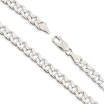 925 Sterling Silver - Cuban Link - Bracelet Chain