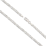 925 Sterling Silver - Figaro 1:1 - Necklace Chain