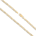 9ct Yellow Gold - Figaro 1:1 - Bracelet Chain