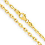 18ct Yellow Gold - Cleveland Cable - Chain Extender