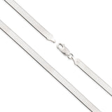 925 Sterling Silver - Herringbone - Bracelet Chain