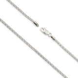 925 Sterling Silver - Wheat - Necklace Chain