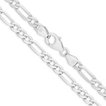 18ct White Gold - L.A. Figaro - Bracelet Chain