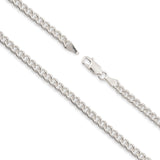 925 Sterling Silver - Curb - Necklace Chain