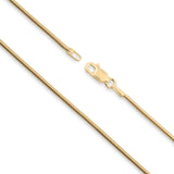 9ct Yellow Gold - Snake - Necklace Chain