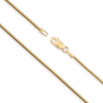 9ct Yellow Gold - Snake - Chain Extender