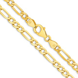 9ct Yellow Gold - L.A. Figaro - Necklace Chain