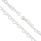 925 Sterling Silver - Heart - Necklace Chain