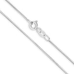 18ct White Gold - Box - Bracelet Chain