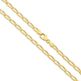 9ct Yellow Gold - Chicago Long Curb - Chain Extender