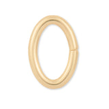 18ct Yellow Gold - Oval Open Jump Rings