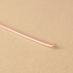 18ct Rose Gold - Oval Wire