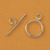 925 Sterling Silver - Flat Toggle Spänne