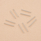 950 Platinum - Double Notch Earring Posts