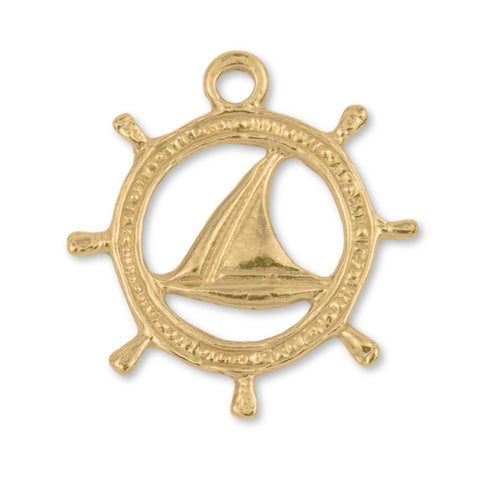 14ct Gold Plated - Sailing Sigil Charm