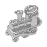 950 Platinum - Steam Train Charm