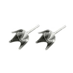 9ct White Gold - Regal Claw - Earring Settings