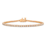 9ct Rose Gold - 2ct VS+ Diamond - Tennis Bracelet