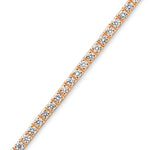 9ct Rose Gold - 2ct VS+ Diamond - Tennis Bracelet