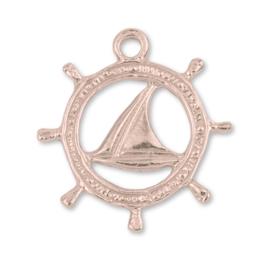 18ct Rose Gold - Sailing Sigil Charm