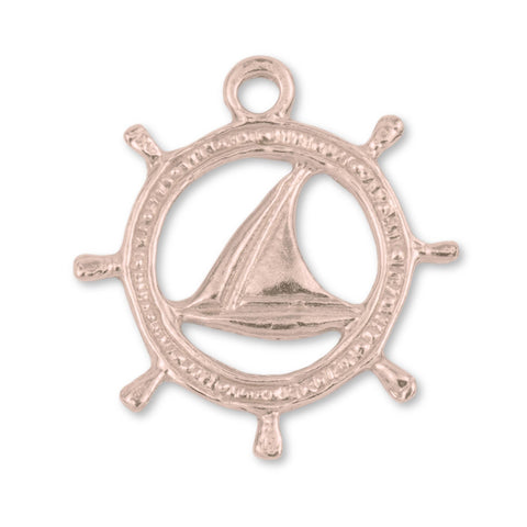 18ct Rose Gold - Sailing Sigil Charm