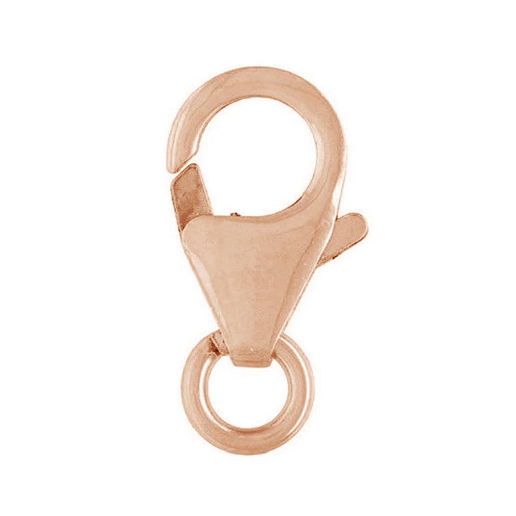 Solid 18ct Rose Gold Lobster Clasps | Jewellery Supplies – Ore Metals