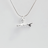 925 Sterling Silver - Shark Charm