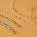 925 Sterling Silver - Twisted Wire