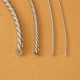 925 Sterling Silver - Twisted Wire