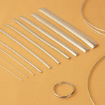 925 Sterling Silver - Half Round Wire