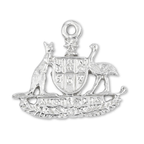999 Pure Silver - Australian Coat of Arms Charm