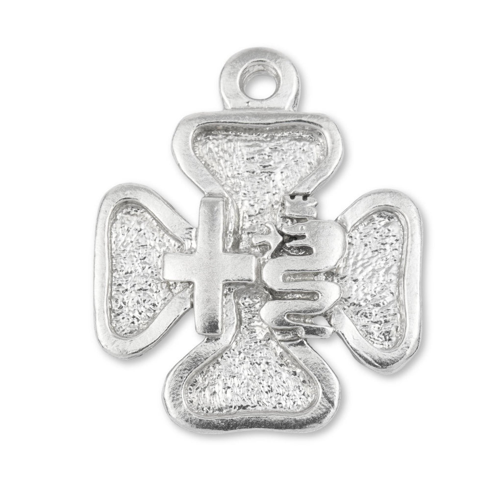 940 Argentium Silver - Good Fortune Talisman Charm