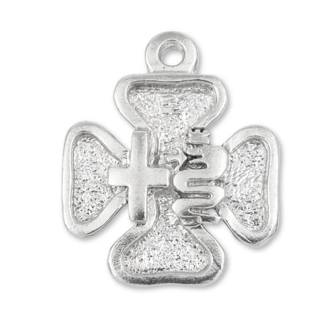 940 Argentium Silver - Good Fortune Talisman Charm