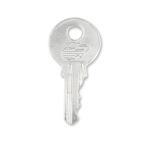 999 Pure Silver - Crest House Key Charm