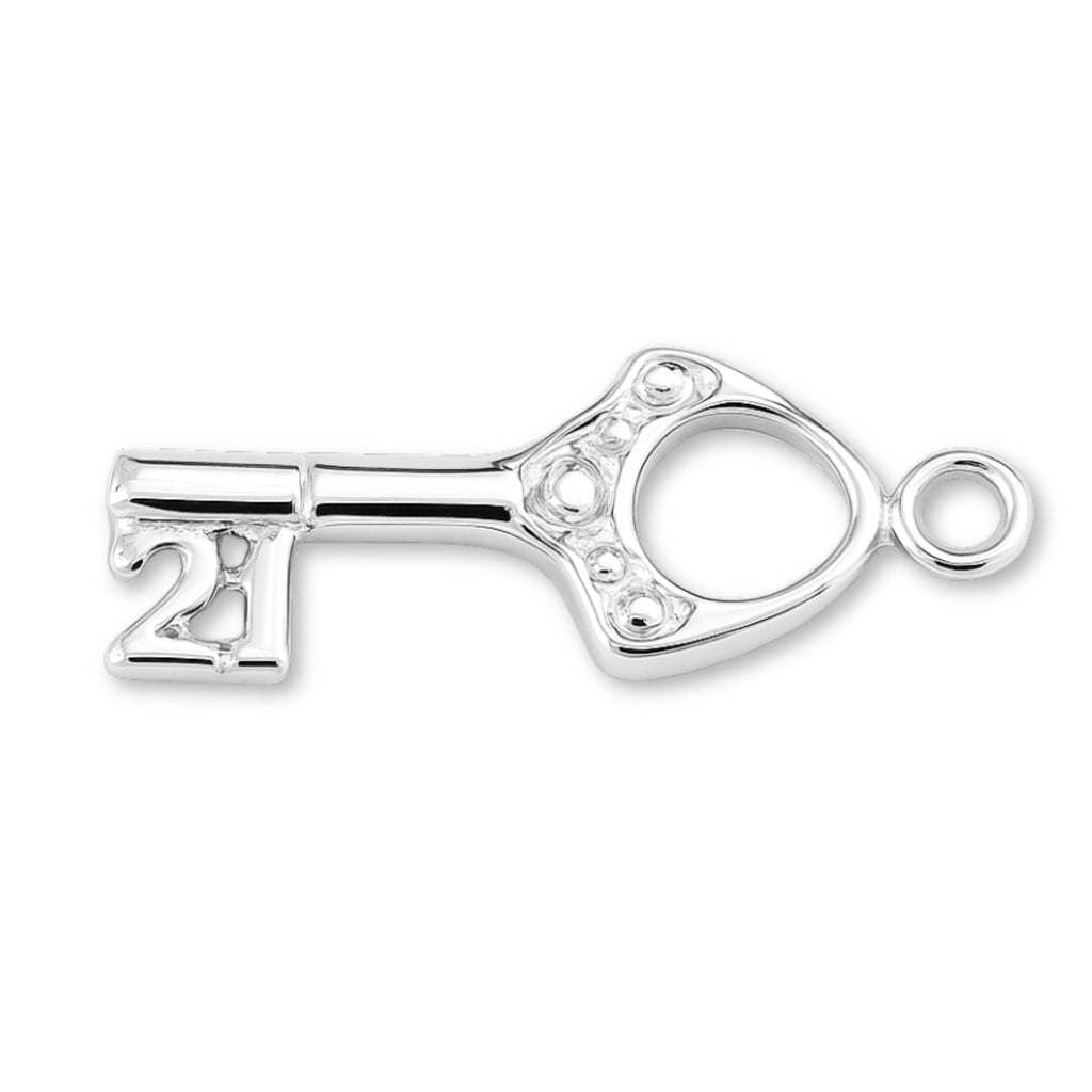 999 Pure Silver - 21 Treasure Box Key Charm