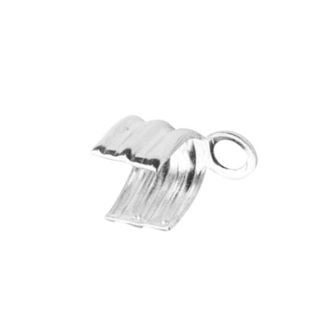925 Sterling Silver - Fold Over End Cap