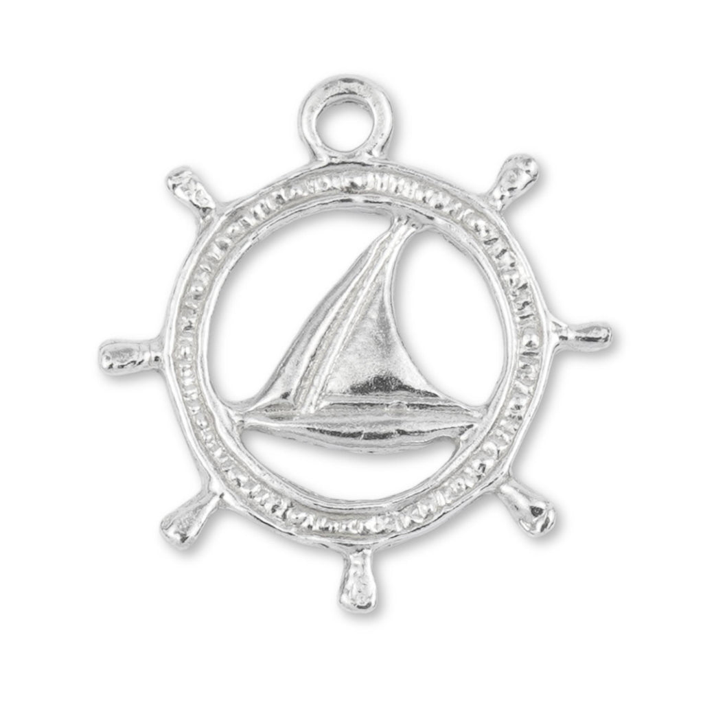 925 Sterling Silver - Sailing Sigil Charm