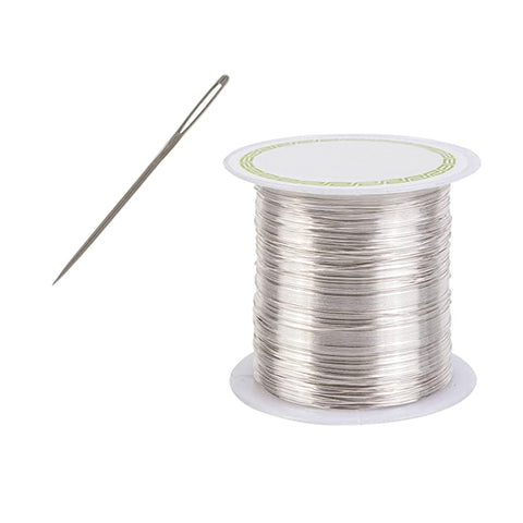 Fine Silver - Embroidery Thread
