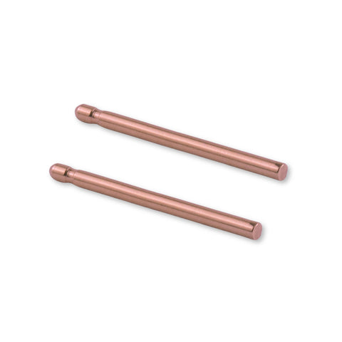 9ct Rose Gold - Single Notch Earring Posts