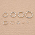 925 Sterling Silver - Round Open Jump Rings