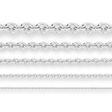 925 Sterling Silver - Cable - Necklace Chain