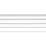 925 Sterling Silver - Kabel - Armbandskedja