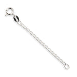 925 Sterling Silver - Long Curb - Chain Extender