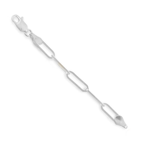 925 Sterling Silver - Paperclip - Chain Extender