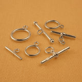 925 Sterling Silver - Flat Toggle Clasp