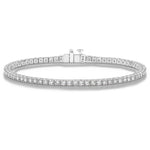 18ct White Gold - 3ct VS+ Diamond - Tennis Bracelet